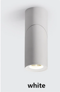 Dimmable Rotating COB LED Downlight 9W 12W 15W 18W 24W Die Cast Aluminum Knob Switch IP52 AC 85-265V Ceiling and Rail Mount