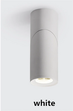 Dimmable Rotating COB LED Downlight 9W 12W 15W 18W 24W Die Cast Aluminum Knob Switch IP52 AC 85-265V Ceiling and Rail Mount