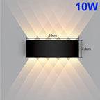 LED Outdoor Wall Light IP65 Waterproof 4W 6W 8W 10W Garden Porch Lamp AC85-265V