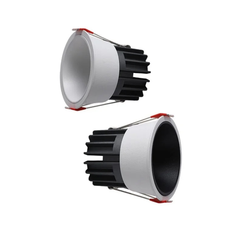 Dimmable COB LED Recessed Downlight 7W 9W 12W 15W 18W 20W CRI 92+ 15°-60° AC 85-265V