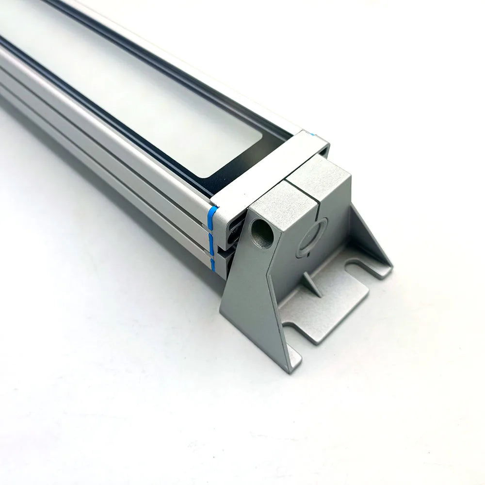 24W 30W IP67 LED Industrial CNC Machine Work Light SMD2835 Frosted Glass 360° DC 24V AC 100-250V