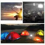 DC 12V LED Flood Light 20W 30W 50W 100W IP66 Aluminum Outdoor Portable Spotlight CE