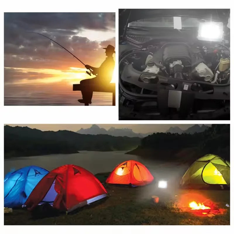 DC 12V LED Flood Light 20W 30W 50W 100W IP66 Aluminum Outdoor Portable Spotlight CE