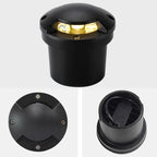 IP68 LED Underground Ground Light 3W 6W 10W AC 85-265V or DC 12V 120 Degree 100 lm/W Aluminum Garden Path Landscape Single Pack