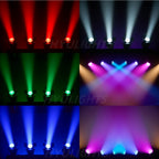 200W RGBW COB 4-in-1 Zoom PAR Stage Light 5-50° DMX 9CH Strobe 25fps AC 110-240V 6.3kg