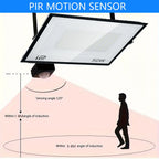 IP66 PIR Motion Sensor LED Flood Light 20W 30W 50W 70W 100W 150W 200W 300W Die Cast Aluminum AC 100-130V or 175-265V Outdoor Garden Security