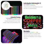 WS2812B LED Matrix Panel 8x8 8x32 16x16 DC 5V Individually Addressable SMD 5050 RGB Full Color 120 Degree IP30 Flexible PCB Pixel Display Module