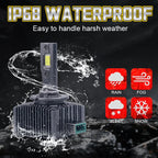 D1S D2S D3S D4S D5S D8S LED Headlight 30000lm 70W 30-CSP IP68 Canbus DC 12-24V 2-Pack