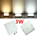 LED Recessed Panel Downlight 3W 4W 6W 9W 12W 15W 25W 120° PF97% AC 85-265V CE RoHS