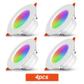 Tuya Bluetooth Smart LED Downlight 10W RGB CCT 2700K-6500K Dimmable App Control 75mm