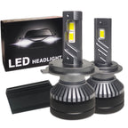 JEXITO E11P H7 H4 H11 HB3 HB4 9005 9006 H1 H3 LED Headlight Bulb 130W Pair 4300K 6000K