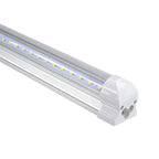 T8 LED Tube 20W 57cm 270-Degree V-Shape Epistar SMD2835 Clear Milky 110-220V Warm Cool White