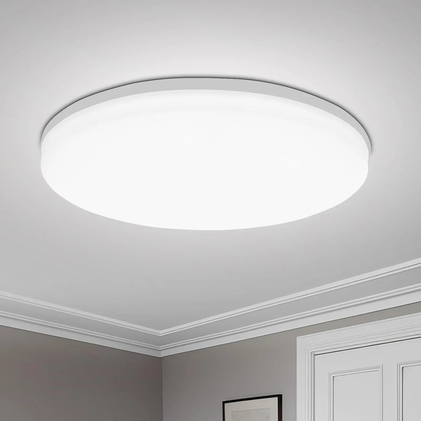 Round LED Ceiling Light Surface Mount 18W 24W 36W 48W Modern Ultra-Thin Indoor