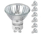 GU10 Halogen Bulb 35W 50W 2800K 500lm Dimmable CRI 75 180° 120V MR16 Shape Track Light