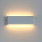 IP65 LED Outdoor Wall Lamp 6W 12W Baked Aluminum Warm White Cool White AC 85-265V Black White Grey Balcony Garden Exterior Sconce
