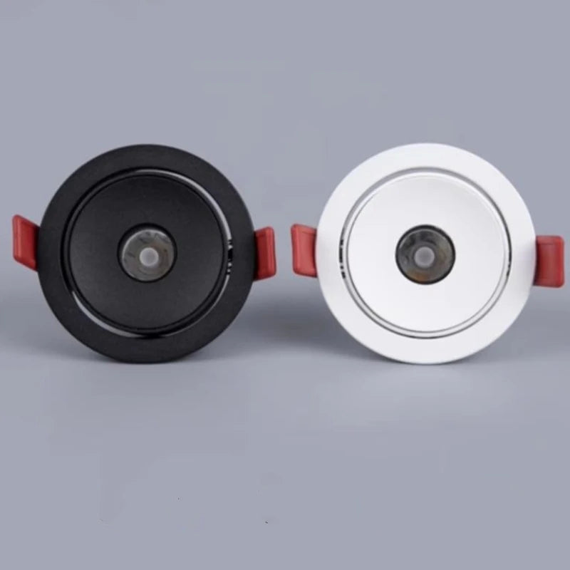 Narrow Beam Dimmable LED Recessed Downlight 3 8 15 Degree 5W 7W 10W CRI 90+ 85-265V