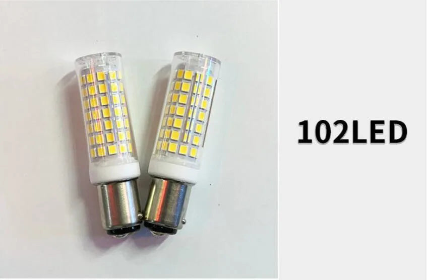BA15D LED Corn Bulb 6W 9W 12W 15W SMD2835 360° CRI 80+ AC 110-220V Warm Cool White