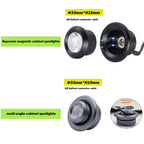 1W DC 12V Mini LED Spotlight 100lm 30° 45° 60° IP42 Warm Natural Cool White Cabinet 1-10 Pack
