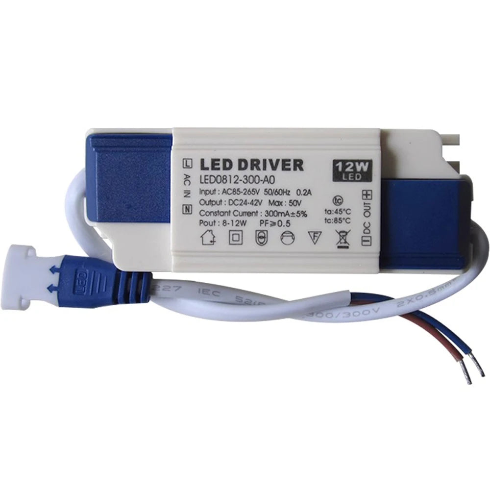 LED Driver Constant Current 20W 30W 36W 40W 50W DC 24-42V 500-1200mA AC 110-120V Input