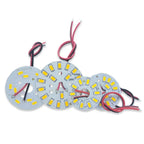 12W SMD5730 Round LED Lamp Board 55mm 65mm 85mm 100mm DC 36-39V 280-300mA 3-Color
