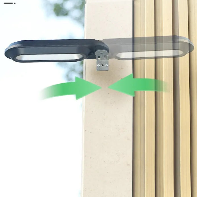Solar LED Street Light 10W 600lm PIR Motion Sensor IP65 Waterproof 18 SMD 2835 ABS PC 4 Modes Fence Wall Mount Garden Path