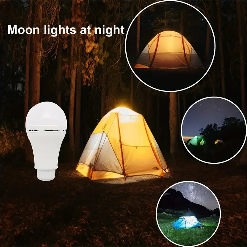 Solar LED Emergency Camping Light with Remote Control