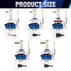 XSTORM H7 H1 H8 H11 HB3 HB4 HIR2 9005 9006 9012 LED Canbus 6000K 120W 12V 24V Headlight