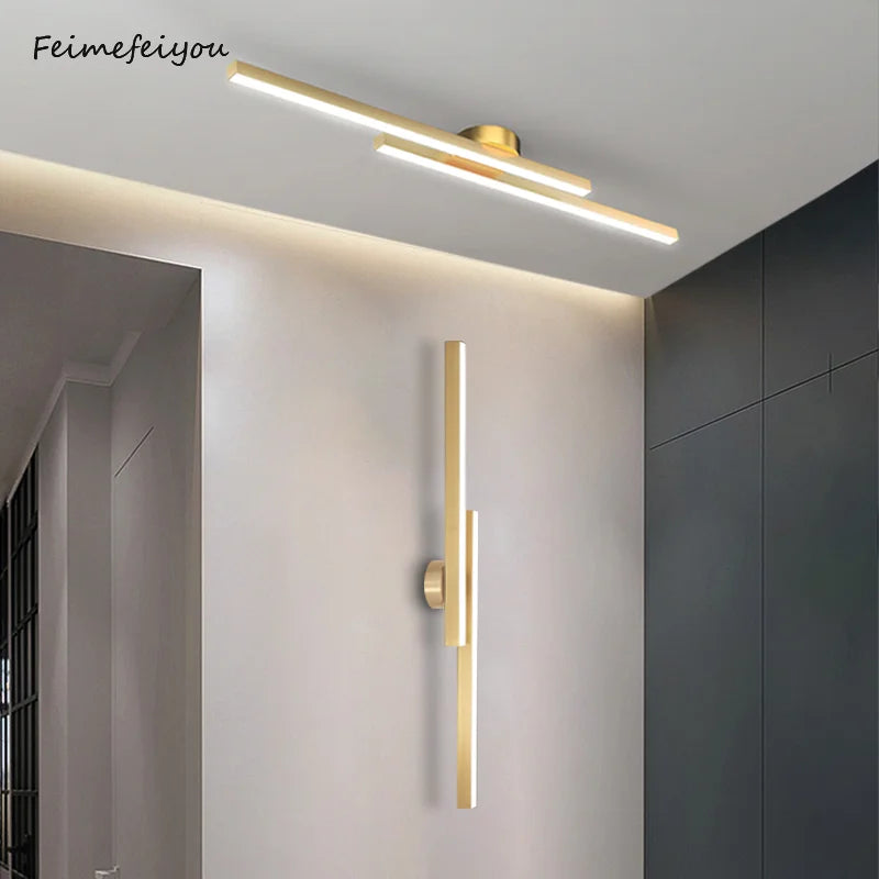 Modern LED Ceiling Light 3-Color Switch Remote Dimmable Black White Gold AC 90-260V