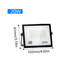 LED Flood Light 20W 30W 50W 100W 150W 200W 300W IP66 AC 100-130V 175-265V Warm Neutral Cool