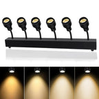 6x20W LED Stage Spot Light 120W Manual Zoom Beam Wash DMX512 6/10CH AC 100-240V Indoor