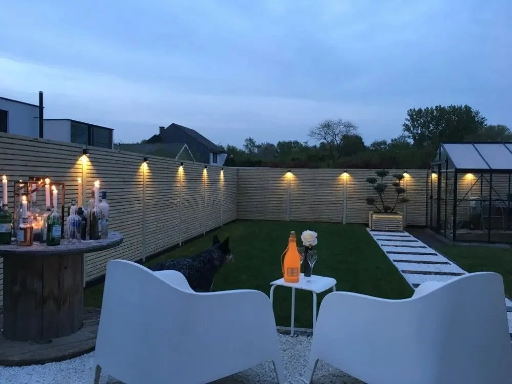 IP65 Waterproof Outdoor LED Wall Light 5W Aluminum Black 85-265V Garden Balcony Sconce