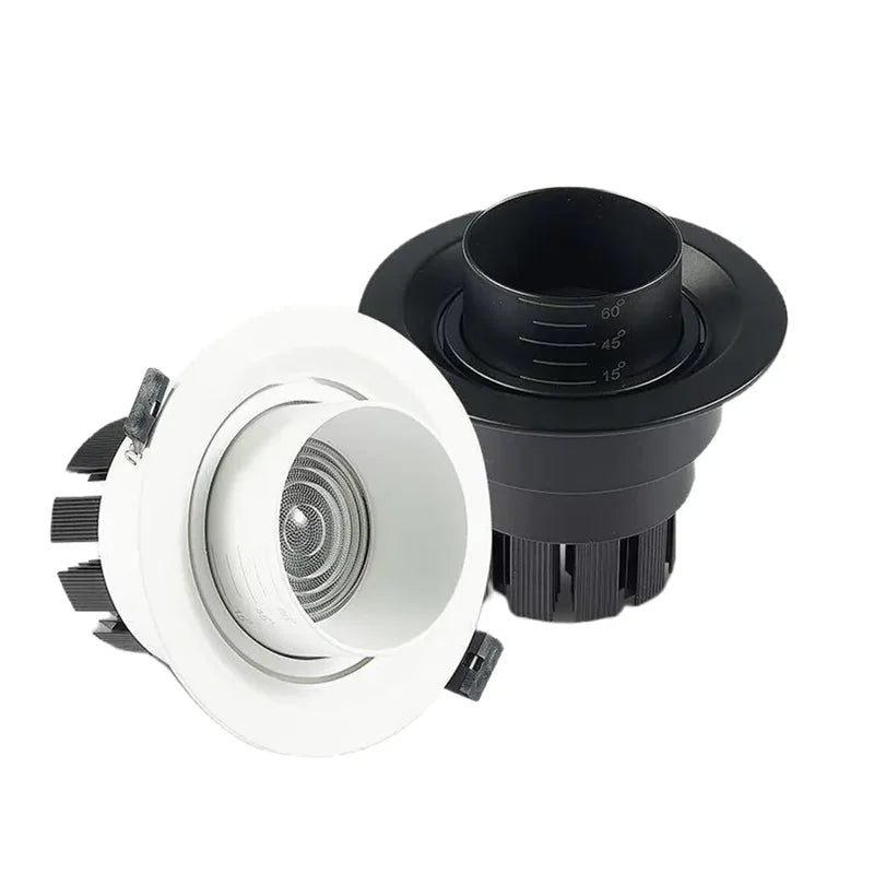 Adjustable Beam COB LED Recessed Downlight Spotlight