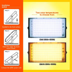 LED Flood Light 50W 100W SMD2835 CRI 85+ 180° IP65 AC 110-220V Warm Cool White
