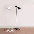 Nordic AJ Style LED Floor Lamp Metal Iron Painted Button Switch E26 Single Head AC 90-260V Living Room Foyer 21 to 30W
