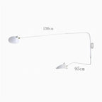 3-Arm Tripod LED Floor Lamp E26 Art Deco Iron Copper Bronze Remote Control Dimmable AC 90-260V Adjustable Spider Standing Lamp Bedroom Living Room
