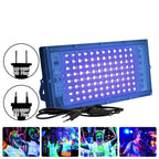 50W 100W UV LED Flood Light 395-400nm IP65 AC 110-220V US EU Plug Party Stage Blacklight