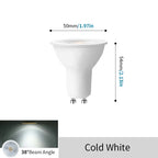 GU10 LED Spotlight Bulb 3W 6W 9W 12W SMD2835 AC 175-265V Non-Dimmable 4-10 Pack