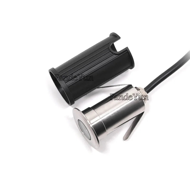 IP67 Waterproof LED Underground Ground Spotlight 1W 3W AC 85-265V DC 12V Garden Step