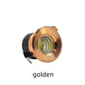 Mini Dimmable LED Recessed Downlight 3W 60-Degree IP44 D37mm 30mm Cutout 110-220V