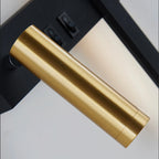 LED Reading Wall Lamp 6W 360-Degree Adjustable With Switch Nordic Bedroom Hotel Decor