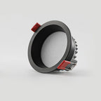 Dimmable Anti-Glare LED Recessed Downlight 7W 9W 12W 15W 18W 20W 24W CRI 90+ 80° AC 85-265V