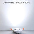 360 Degree Rotatable COB LED Recessed Downlight 5W 7W 10W 15W 18W CRI 80 100-110 lm/W AC DC 12V 24V Warm White Natural White Cool White White Black Driver Included