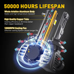 H8 H9 H11 H16 9005 HB3 9012 HIR2 LED Headlight 22000lm 120W Canbus 6500K DC 9-30V 2-Pack