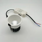 Dimmable COB LED Recessed Downlight 5W 7W 9W 12W 15W 18W CRI 95 120-130lm/W 85-265V