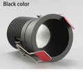 LED Mini Recessed Downlight Spotlight 3W 5W 7W 10W 12W 18W Aluminum AC 85-265V Warm White Natural White Cool White White Black Rose Gold 50000 Hours
