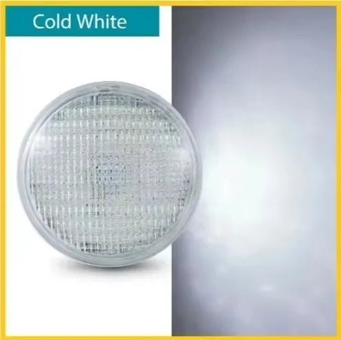 PAR56 LED Pool Light 18W 35W 54W IP68 AC/DC 12V RGB Remote Warm White Cool White D178mm