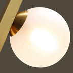 Modern Multi-Head Glass Pendant Chandelier 8 10 12 Heads 72-106W 4-Mode AC 90-240V