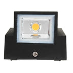 IP65 Waterproof Outdoor LED Wall Light 5W Aluminum Black 85-265V Garden Balcony Sconce