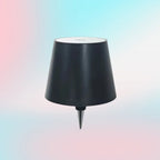 USB Rechargeable Bottle Table Lamp Touch Control 3 Color Temperatures Stepless Dimming ABS 5V Bar Wine Bottle Desk Night Light