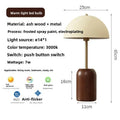 Vintage French Style Table Lamp E14 Iron ABS Shade Button Switch AC 90-260V Study Bedroom